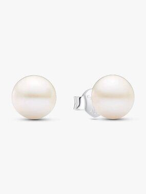 Pandora Treated Freshwater Cultured Pearl 7mm Stud Earrings